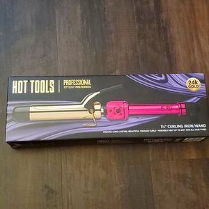 Hot Tools 24K Gold 1 1/4" Curling Iron
